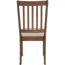 martina light brown chair   