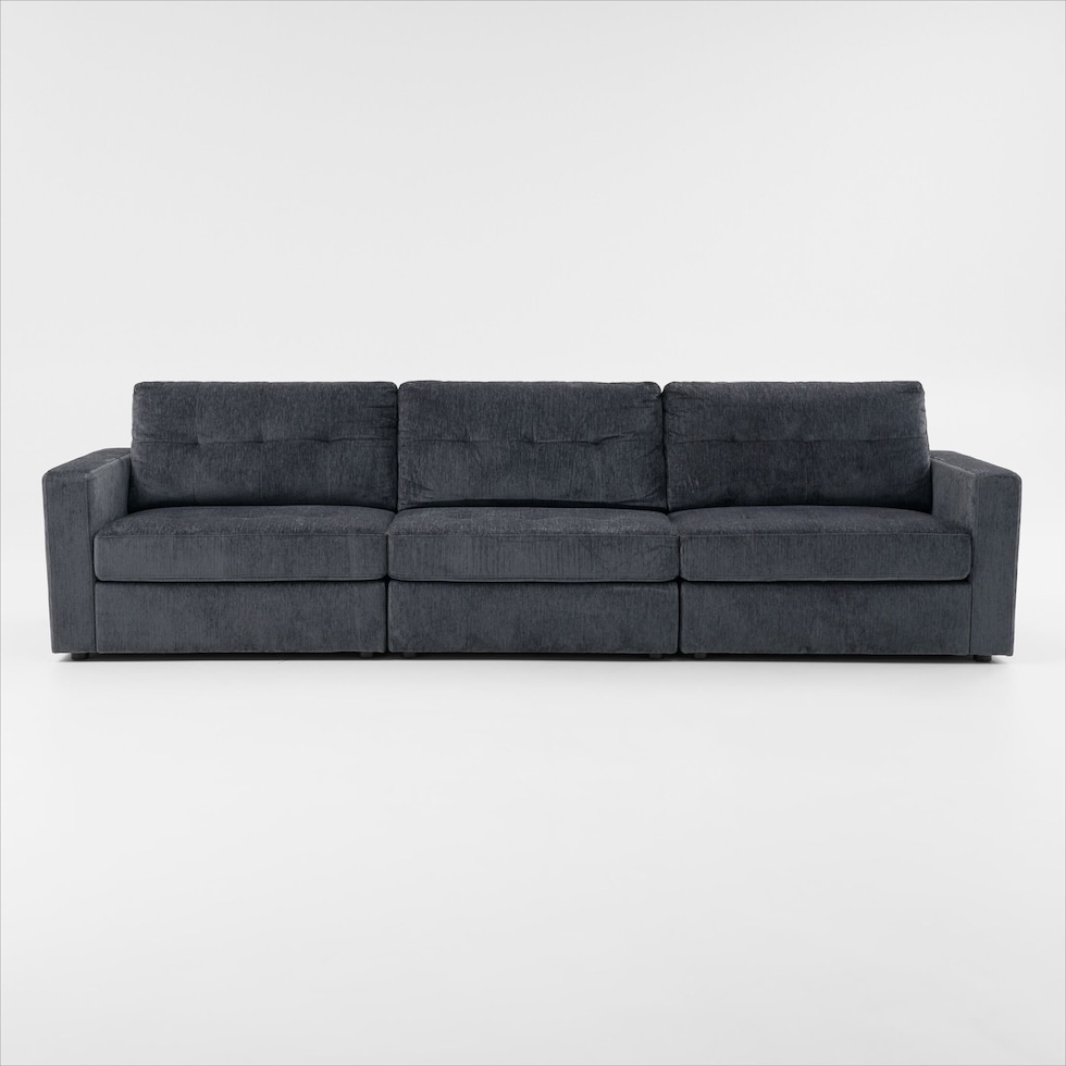 martino blue sofa   