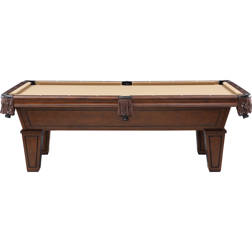 marvin dark brown gaming table   