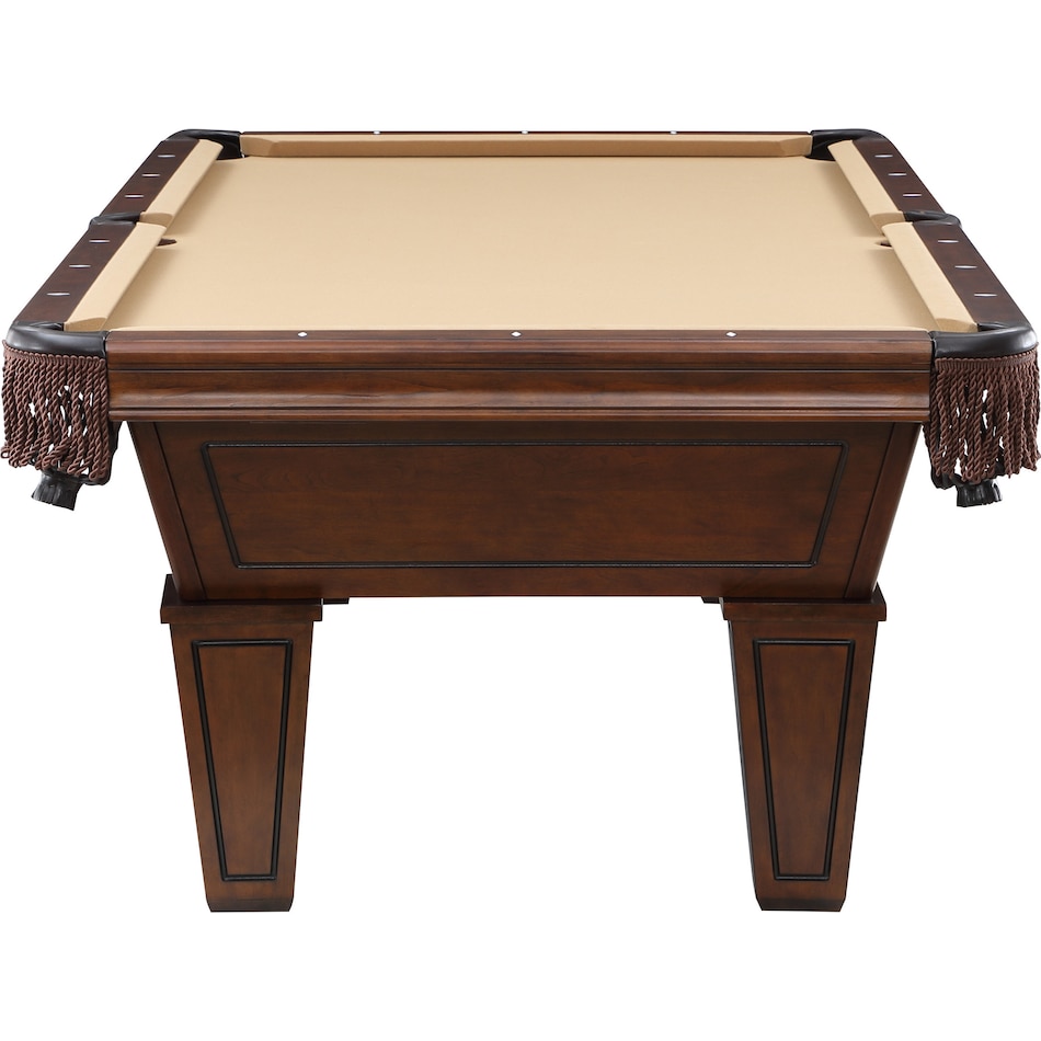 marvin dark brown gaming table   