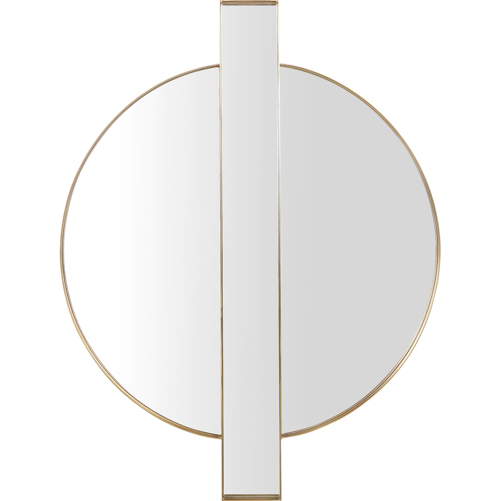 mary gold wall mirror   