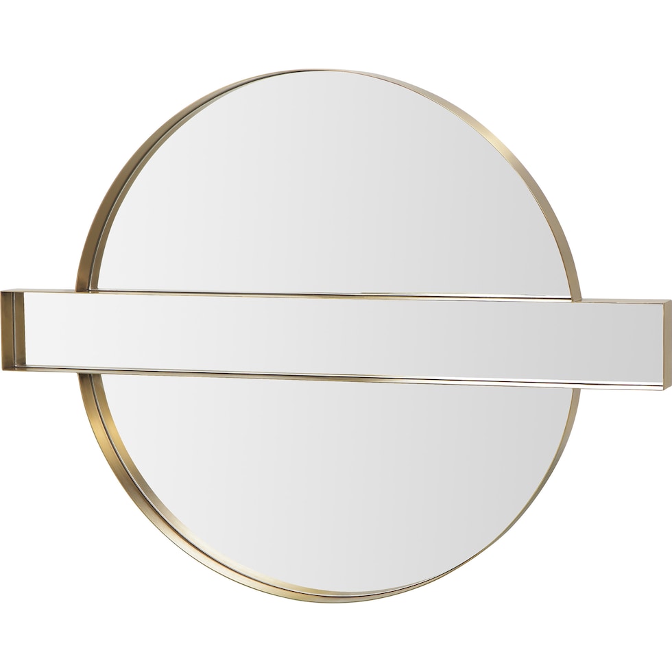 mary gold wall mirror   