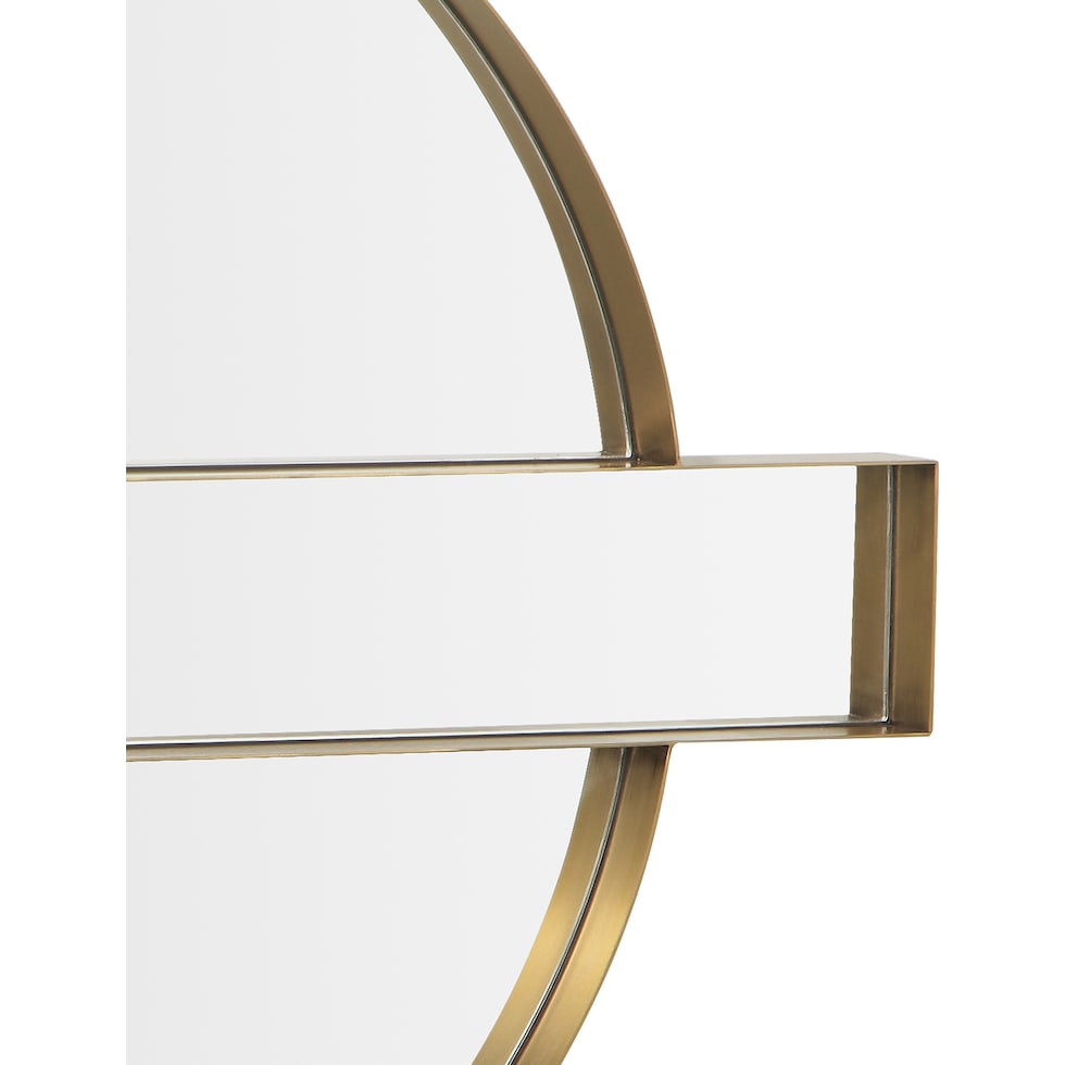 mary gold wall mirror   