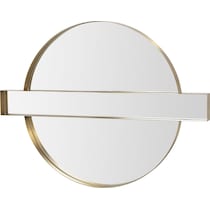 mary gold wall mirror   