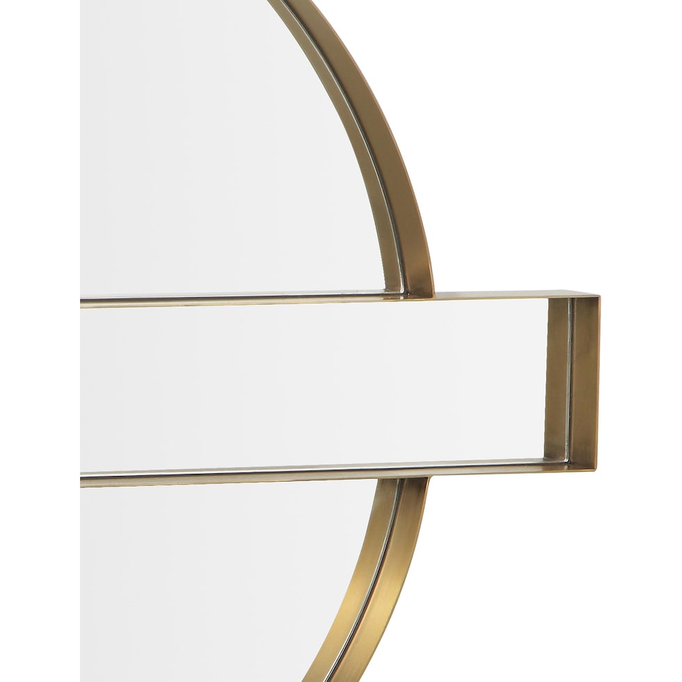 mary gold wall mirror   