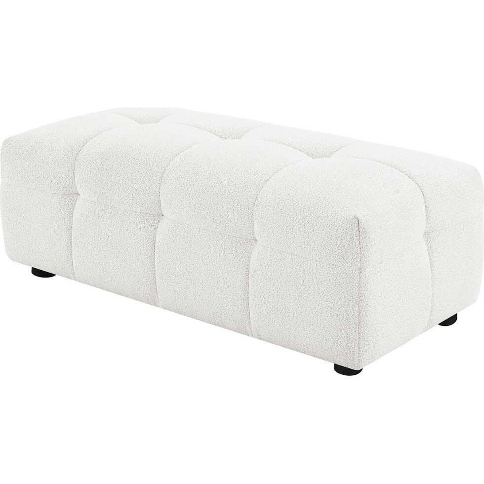 mary white ottoman   