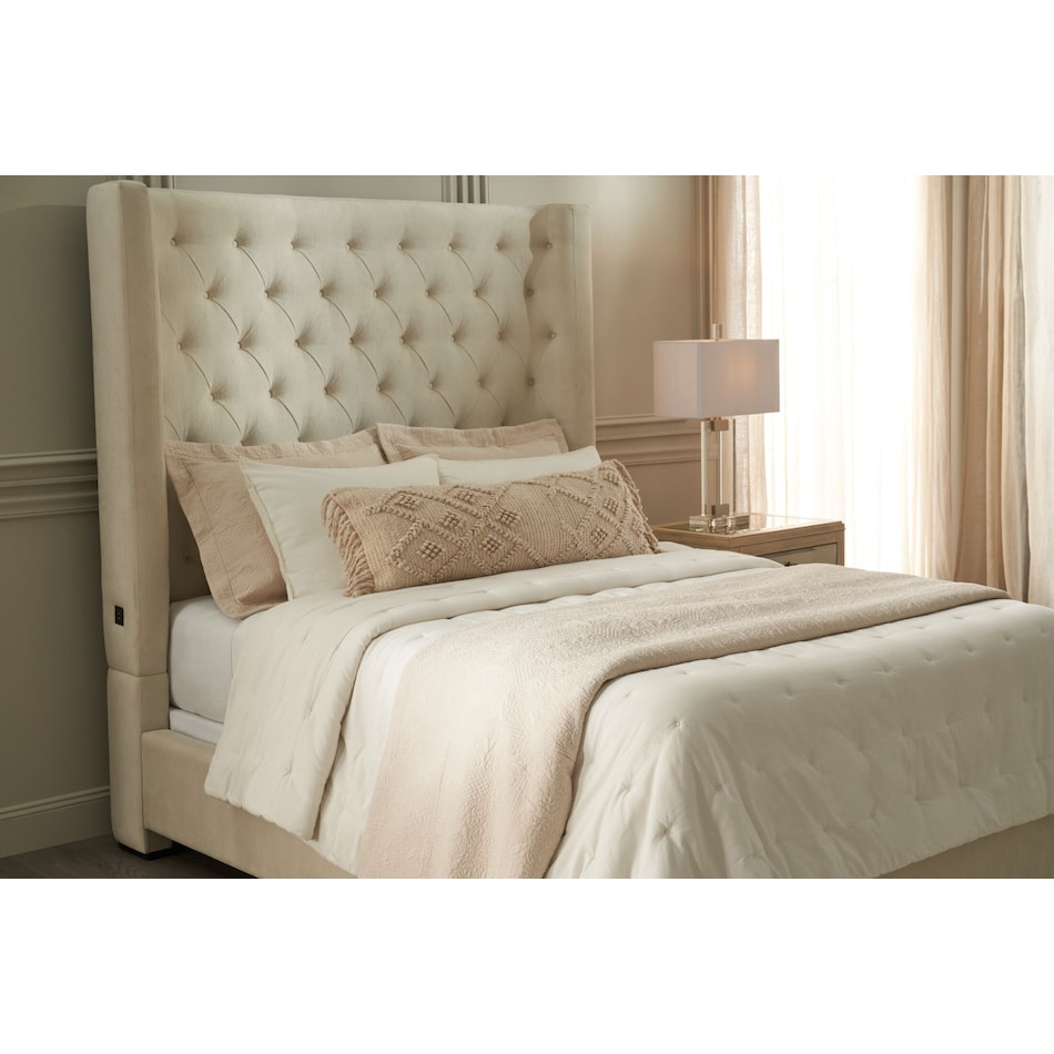 matelasse beige queen bedding set   