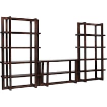 mateo dark brown bookcase web   