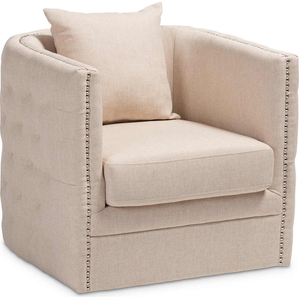 matthias beige accent chair   