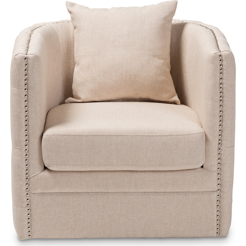 matthias beige accent chair   