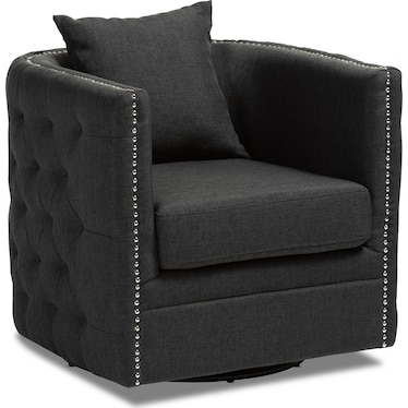 Matthias Swivel Accent Chair
