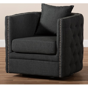 Matthias Swivel Accent Chair