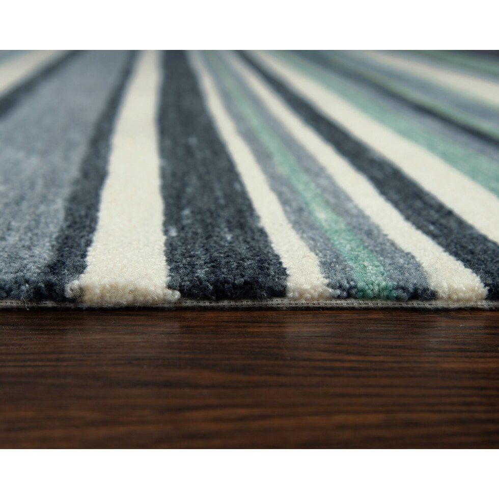 maude blue outdoor area rug   