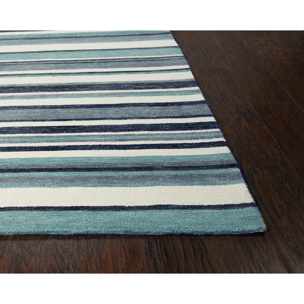 maude blue outdoor area rug   