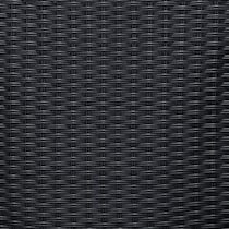 maui black outdoor chair   