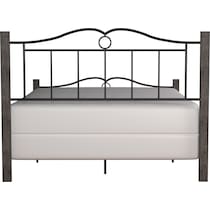 maura black queen bed   