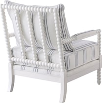 maureen white accent chair   