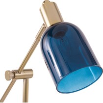 maurice white blue table lamp   