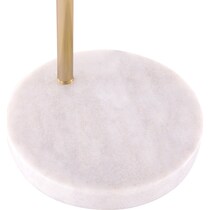 maurice white blue table lamp   