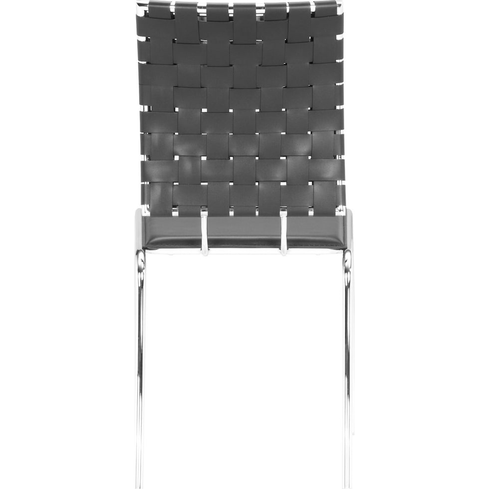 maverick black dining chair   