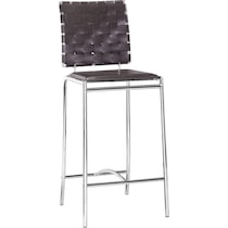 maverick dark brown counter height stool   