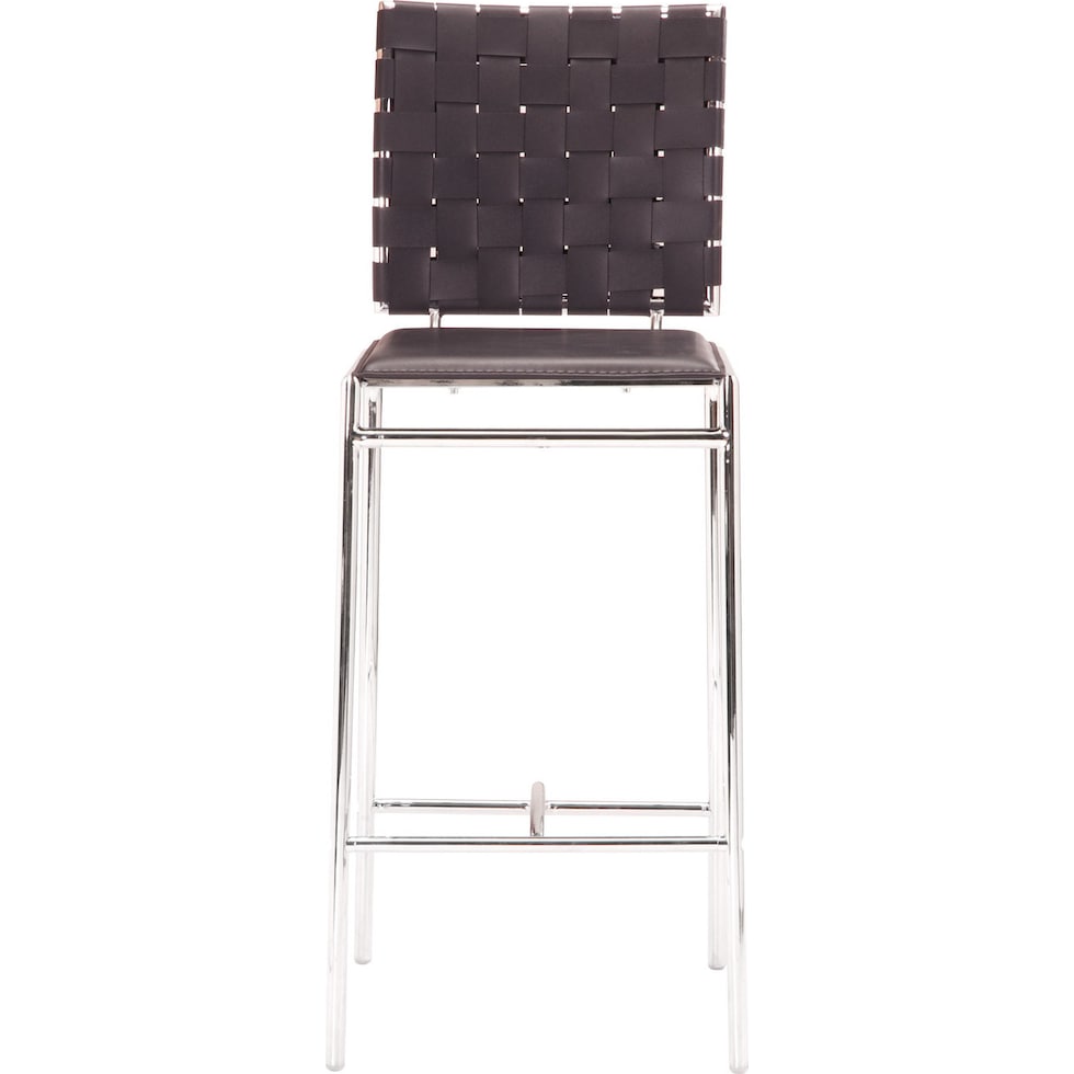 maverick dark brown counter height stool   