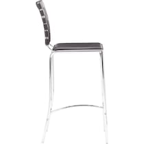 maverick dark brown counter height stool   