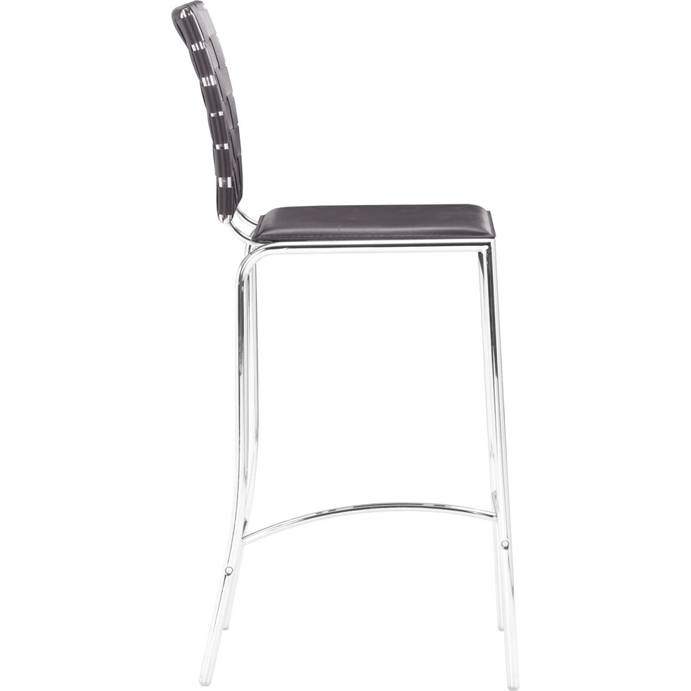 maverick dark brown counter height stool   