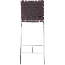 maverick dark brown counter height stool   