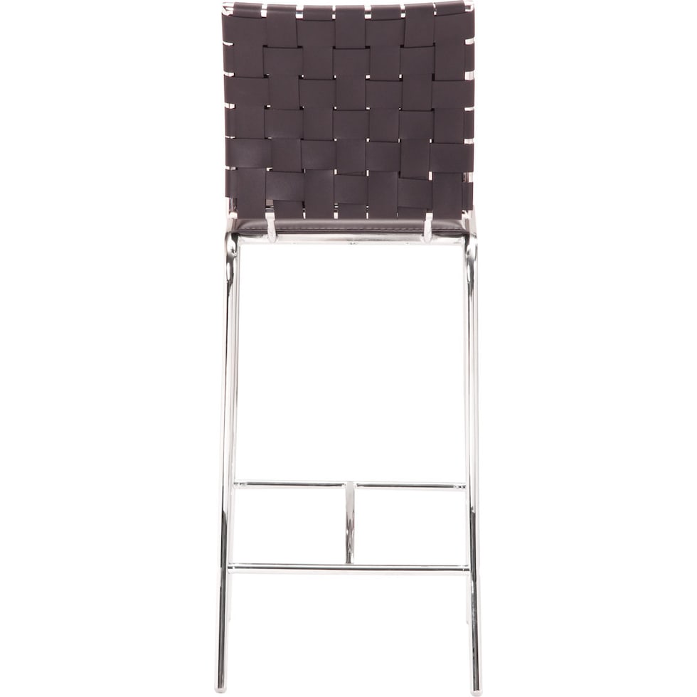 maverick dark brown counter height stool   