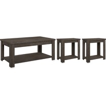 mavis dark brown  pack tables   