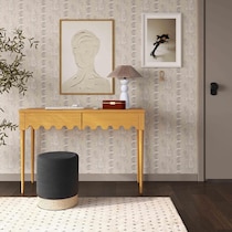 maxime light brown desk   