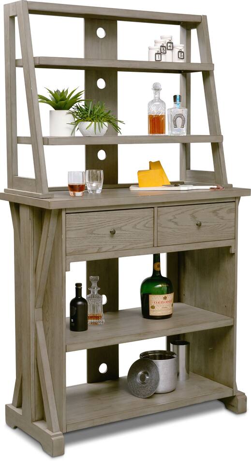 Maxton Media Hutch Value City Furniture