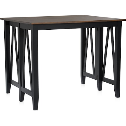 Maxwell Breakfast Bar - Black