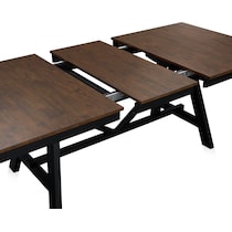 maxwell black dining table   