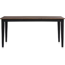 maxwell black dining table   
