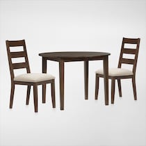 maxwell dark brown  pc dining room   