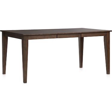 Maxwell Solid Wood Extendable Dining Table and 4 Upholstered Chairs