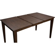 maxwell dark brown counter height table   