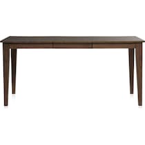 maxwell dark brown dining table   