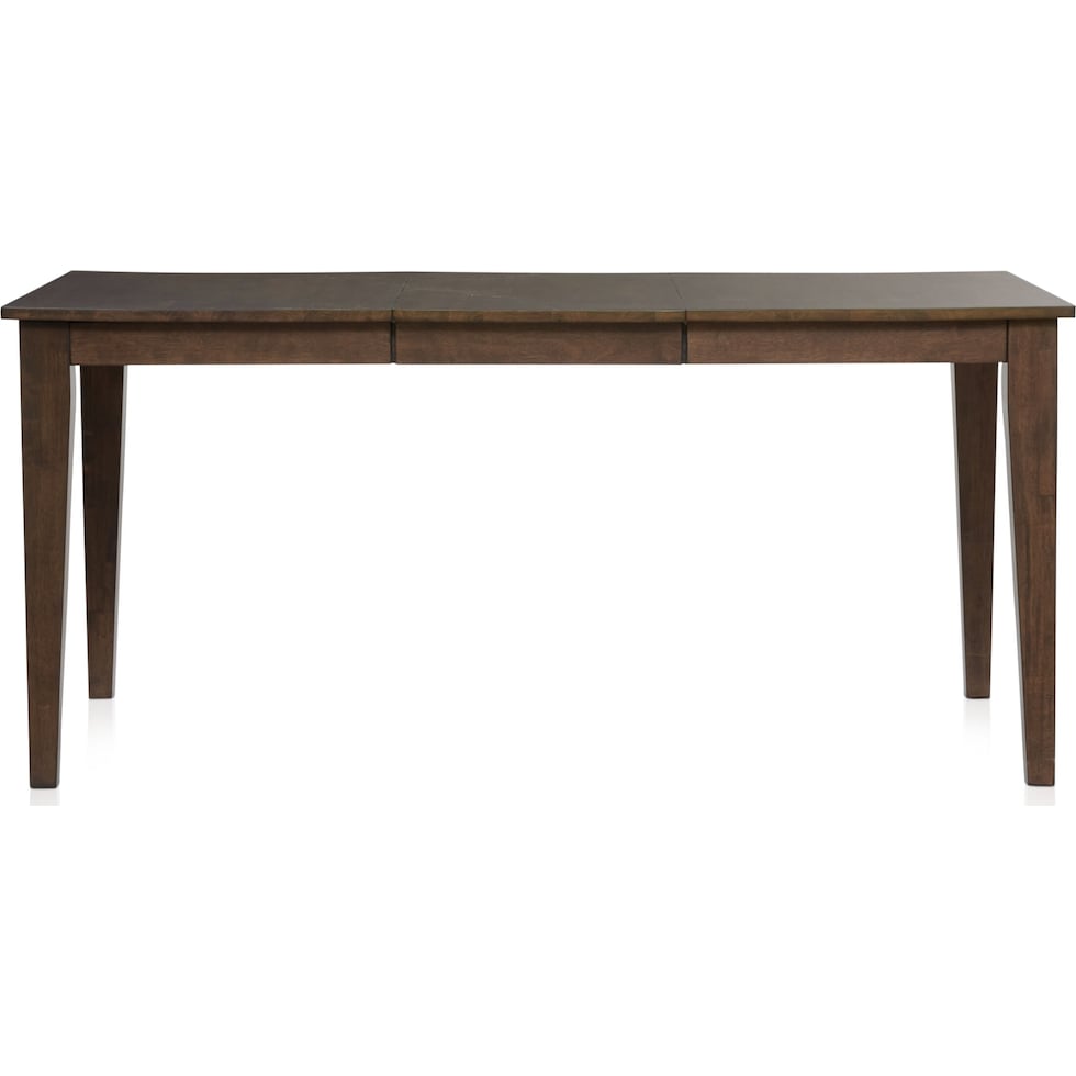 maxwell dark brown dining table   