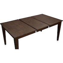 maxwell dark brown dining table   