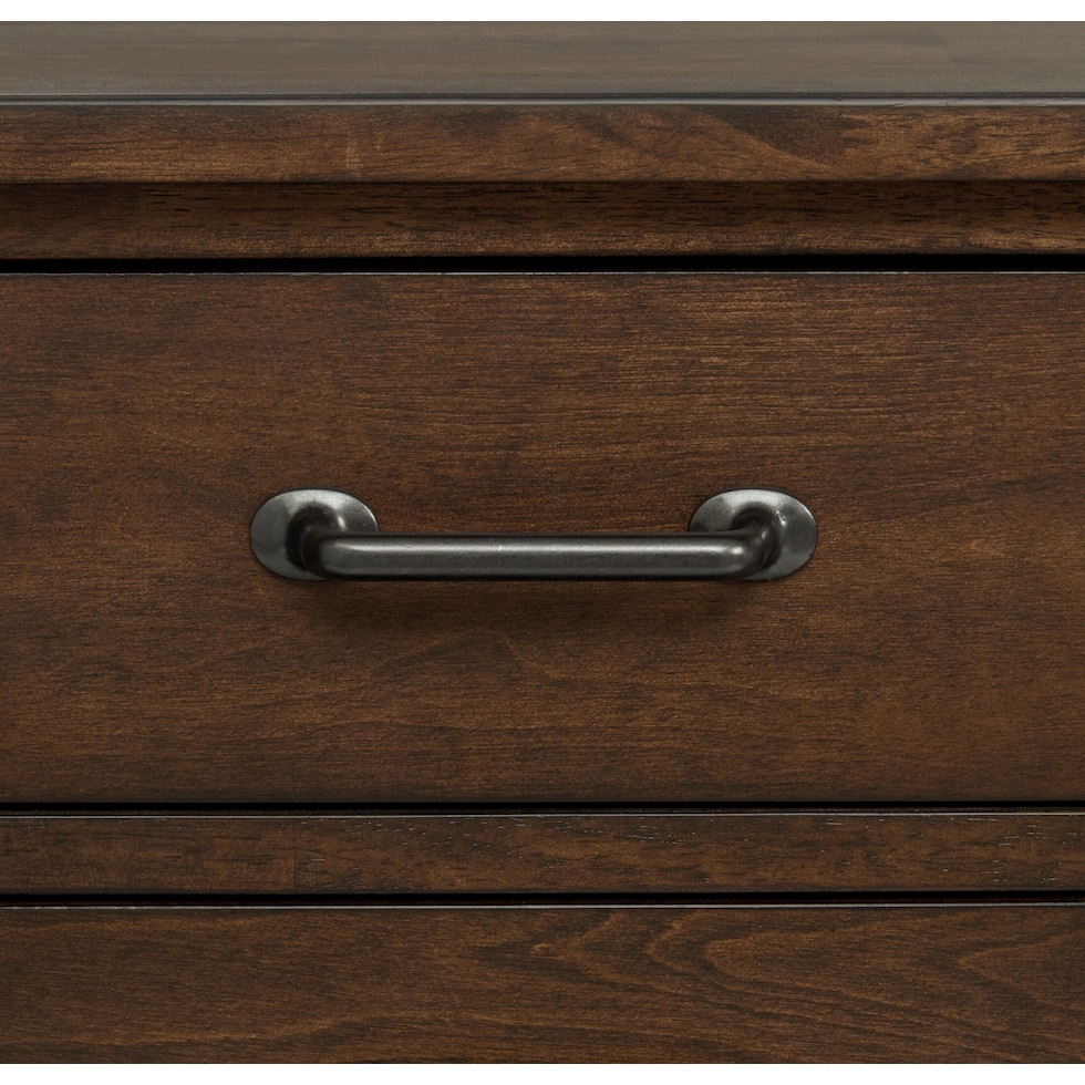 maxwell dark brown server   
