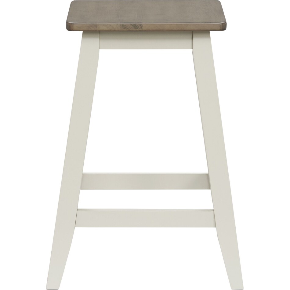 maxwell gray backless counter height stool   