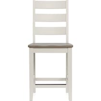 maxwell gray counter height stool   