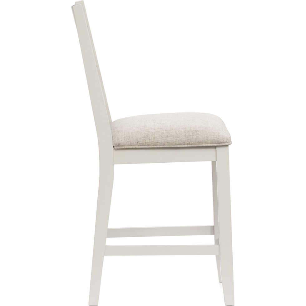 maxwell gray counter height stool   