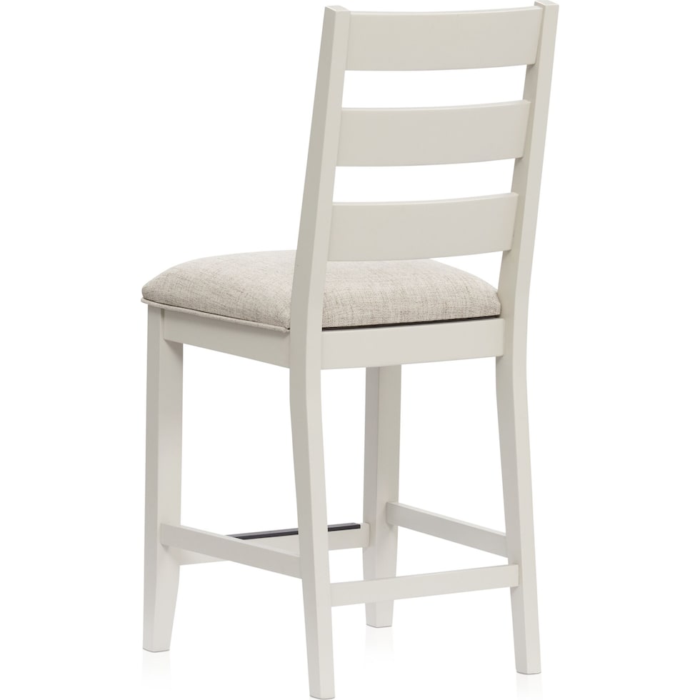 maxwell gray counter height stool   