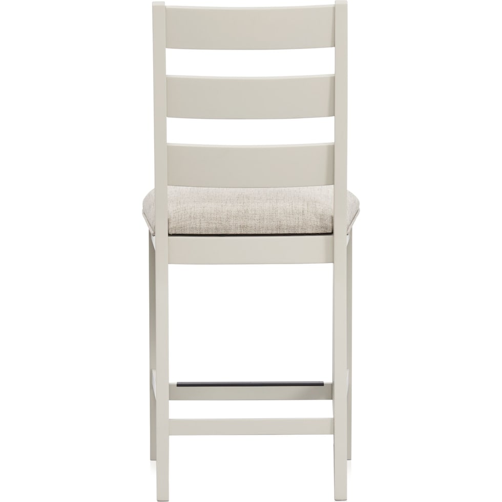 maxwell gray counter height stool   