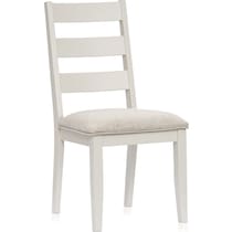 maxwell gray dining chair   