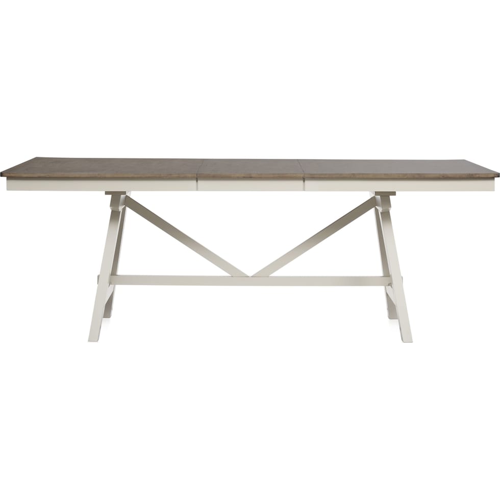 maxwell gray dining table   